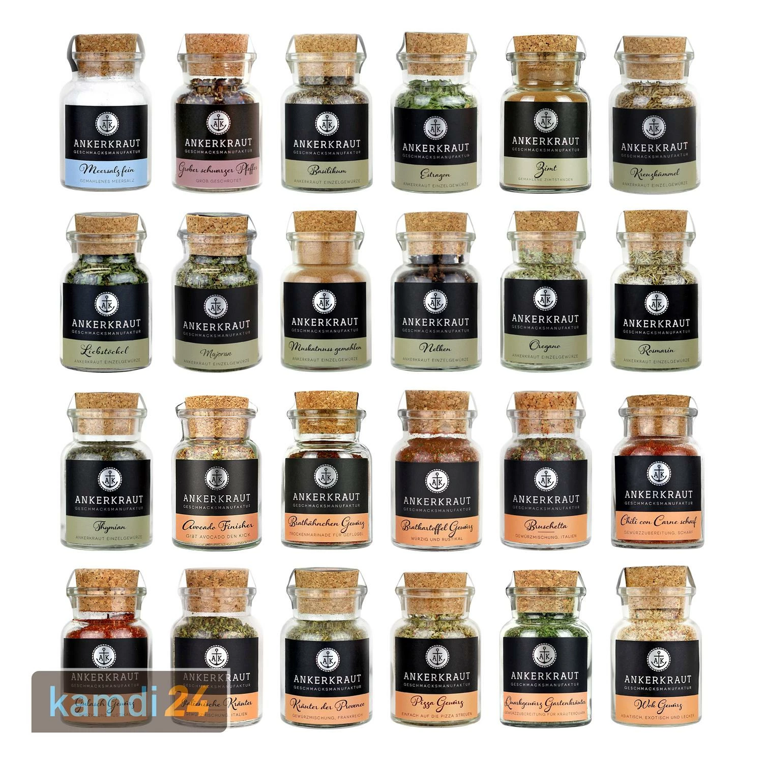 Ankerkraut Gewürz-Set 24 Klassiker 3.0 3 Ankerkraut Gewürz-Set 24 Klassiker 3.0