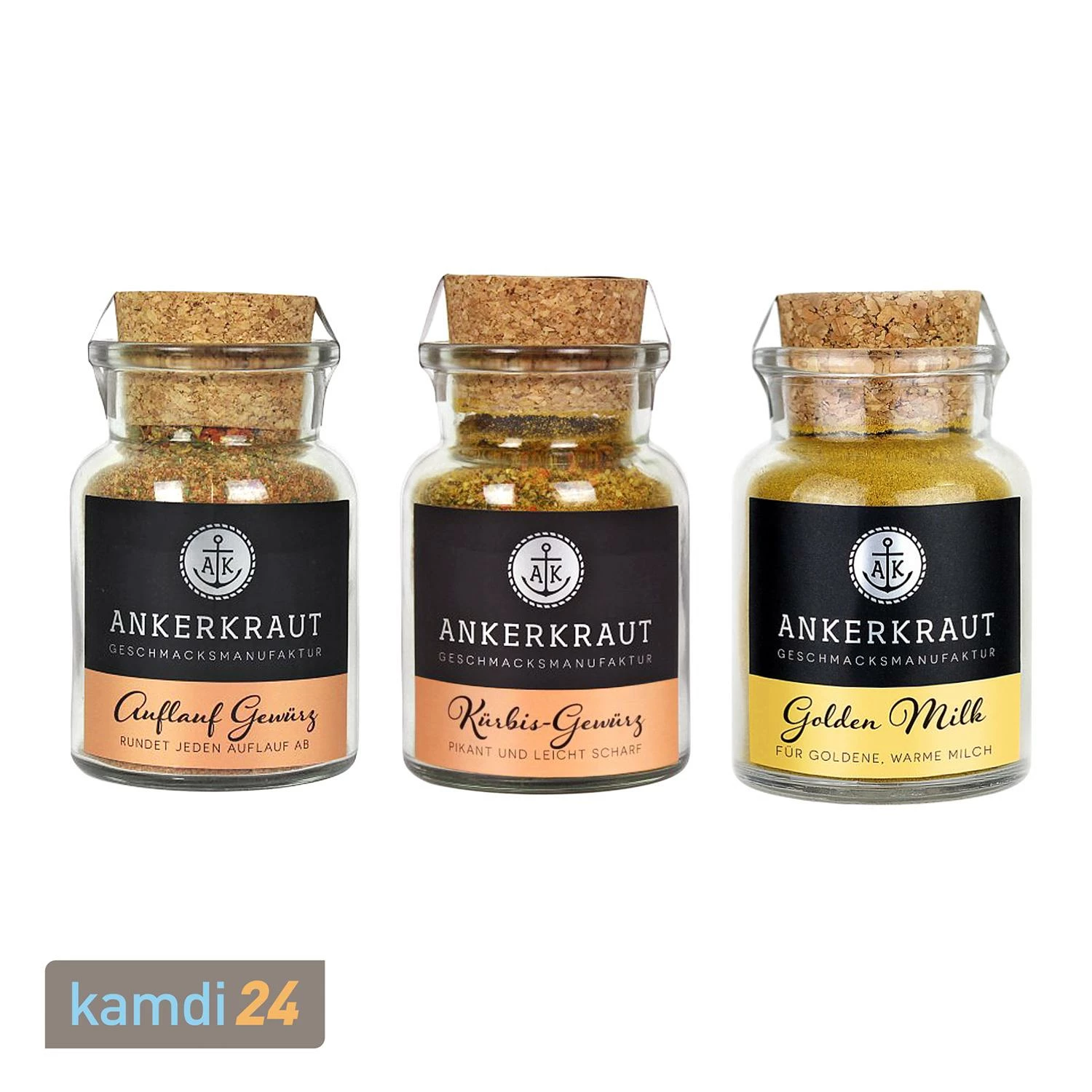 Ankerkraut Gewürzmischungen-Set Wärm Dich Auf! 3 Ankerkraut Gewürzmischungen-Set Wärm Dich Auf!