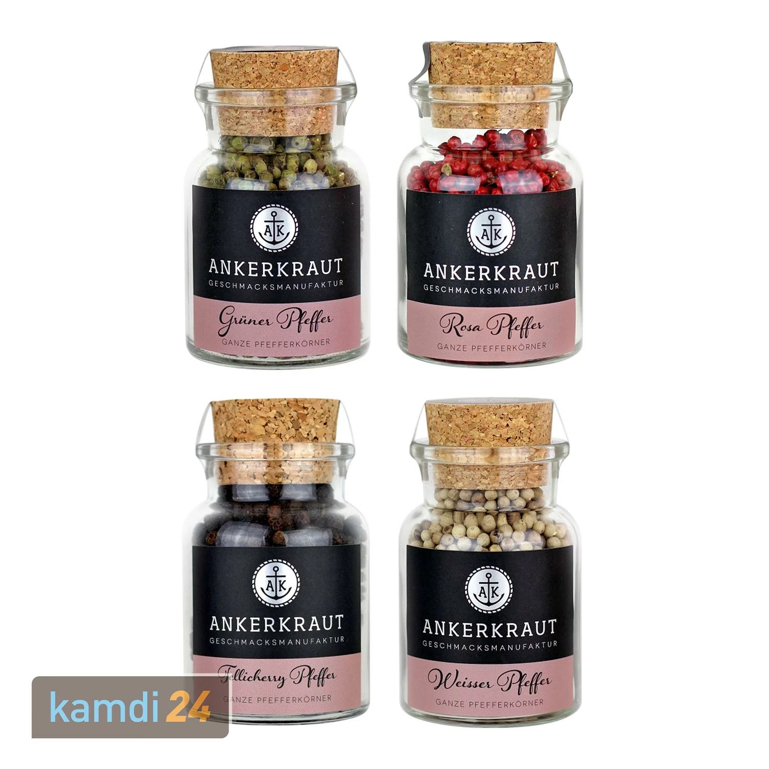 Ankerkraut Pfeffer-Set Bunter Pfeffer-Mix 3 Ankerkraut Pfeffer-Set Bunter Pfeffer-Mix