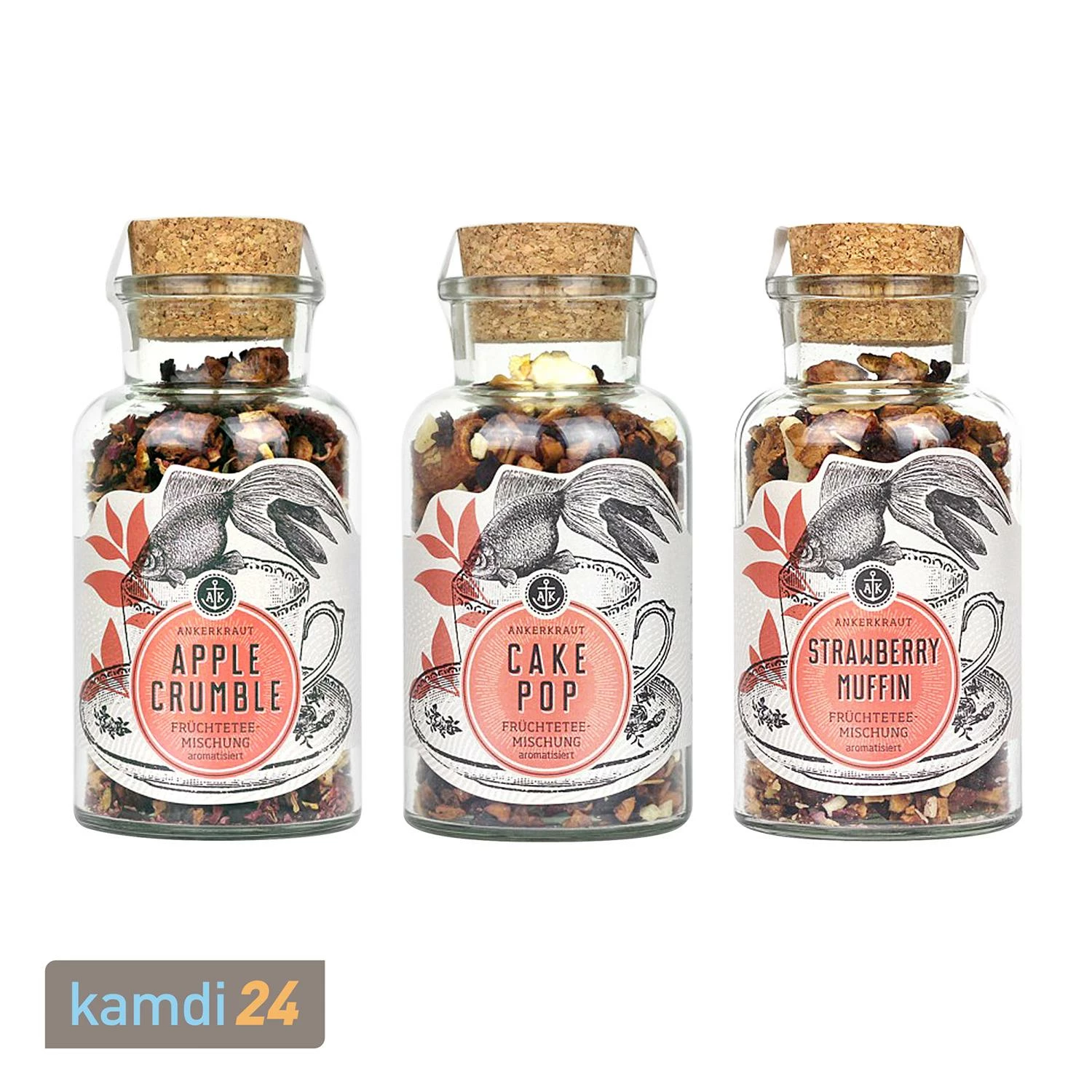 Ankerkraut Tee-Set Für Naschkatzen 3 Ankerkraut Tee-Set Für Naschkatzen