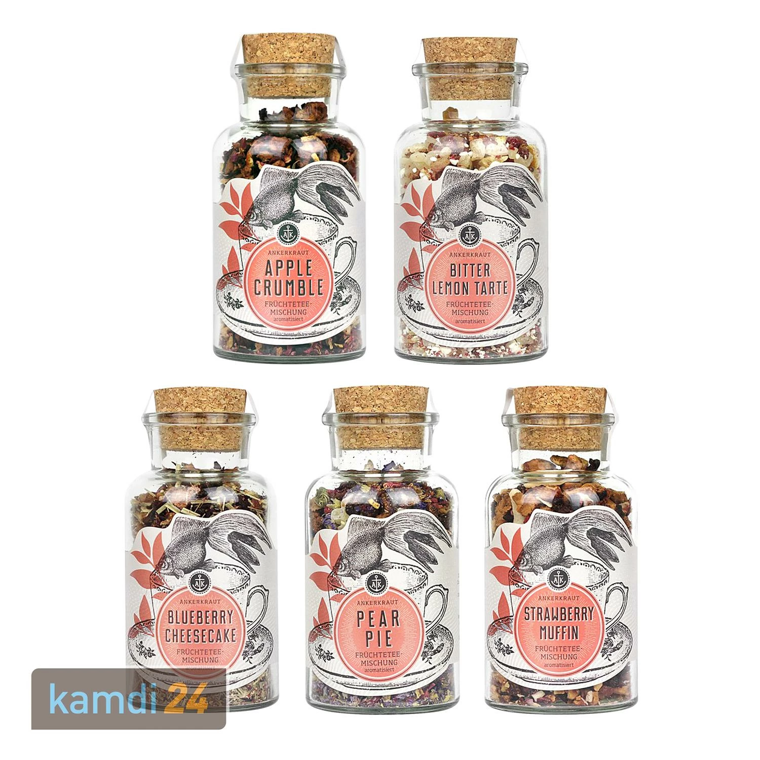 Ankerkraut Tee-Set Großes Kuchenbuffet 3 Ankerkraut Tee-Set Großes Kuchenbuffet