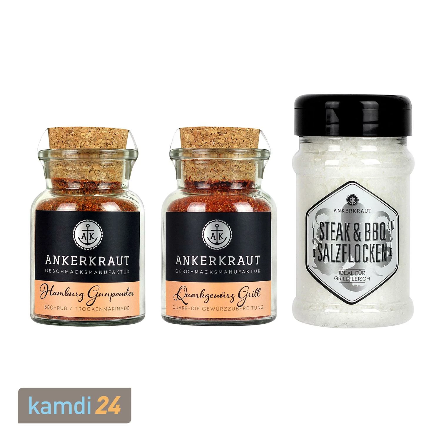 Ankerkraut Vermischtes Set Kleines Grill-Menü 3 Ankerkraut Vermischtes Set Kleines Grill-Menü