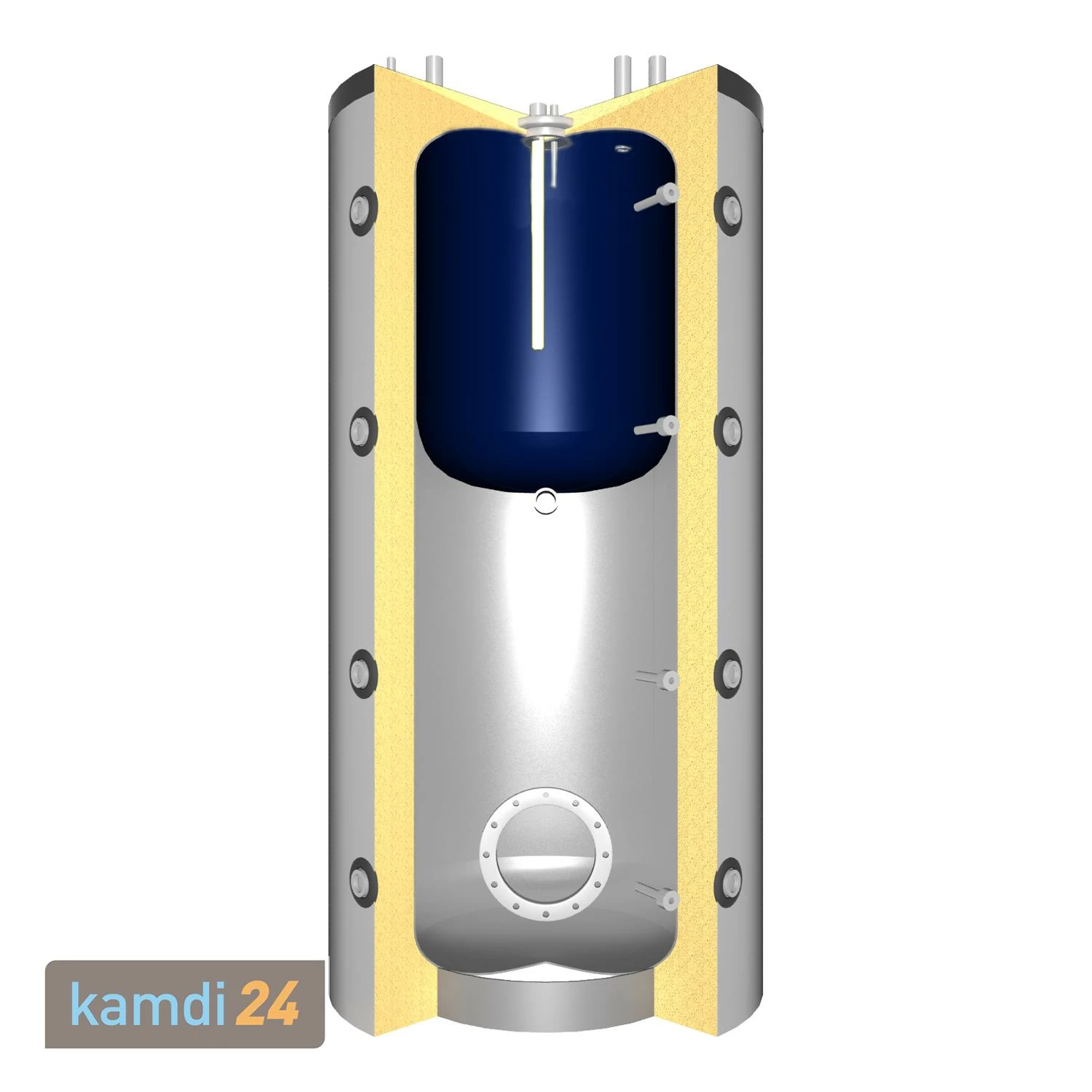 Aquaflam 17 Basic Black Wasserführender Kaminofen Komplett-Set + Kombispeicher THKE/F 825 5 Aquaflam 17 Basic Black Wasserführender Kaminofen Komplett-Set + Kombispeicher THKE/F 825 – Bild 3