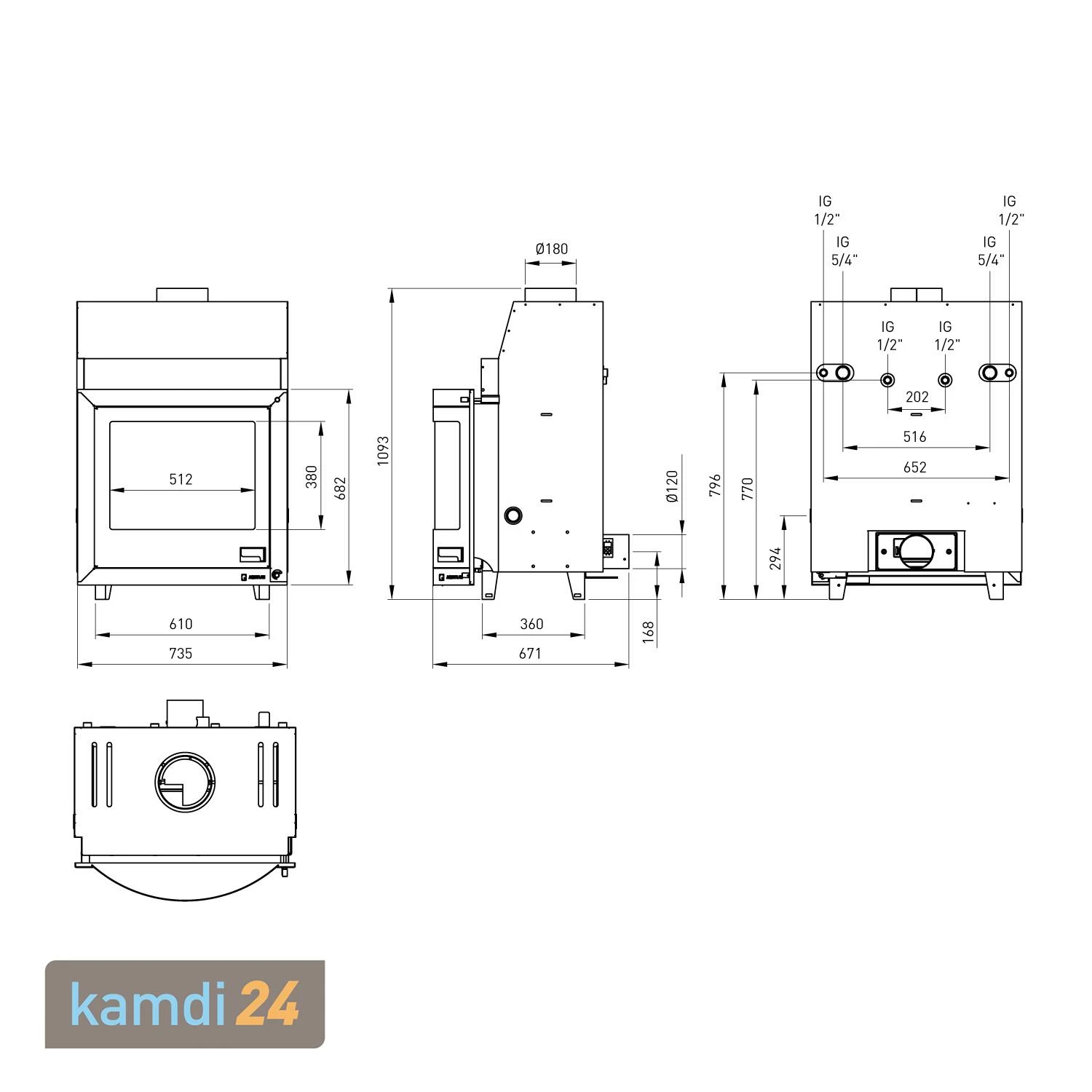 Aquaflam 25 Panorama Automatic Wasserführender Kamineinsatz 9 Aquaflam 25 Panorama Automatic Wasserführender Kamineinsatz – Bild 7