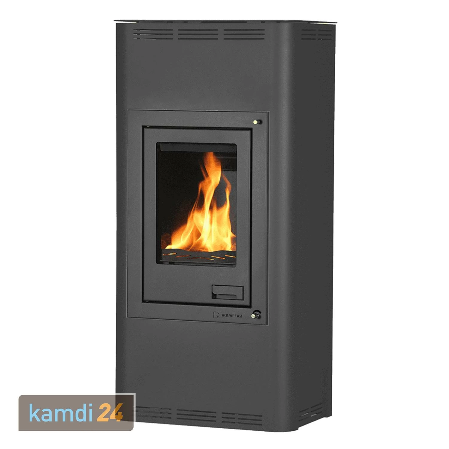 Aquaflam 7 Basic Wasserführender Kaminofen Black 4 Aquaflam 7 Basic Wasserführender Kaminofen Black – Bild 2