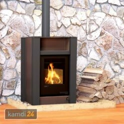 Aquaflam Vario Lend Manual Wasserführender Kaminofen Brown 11/5 KW