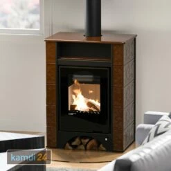 Aquaflam Vario Peru Manual Wasserführender Kaminofen Braun 11/7 KW