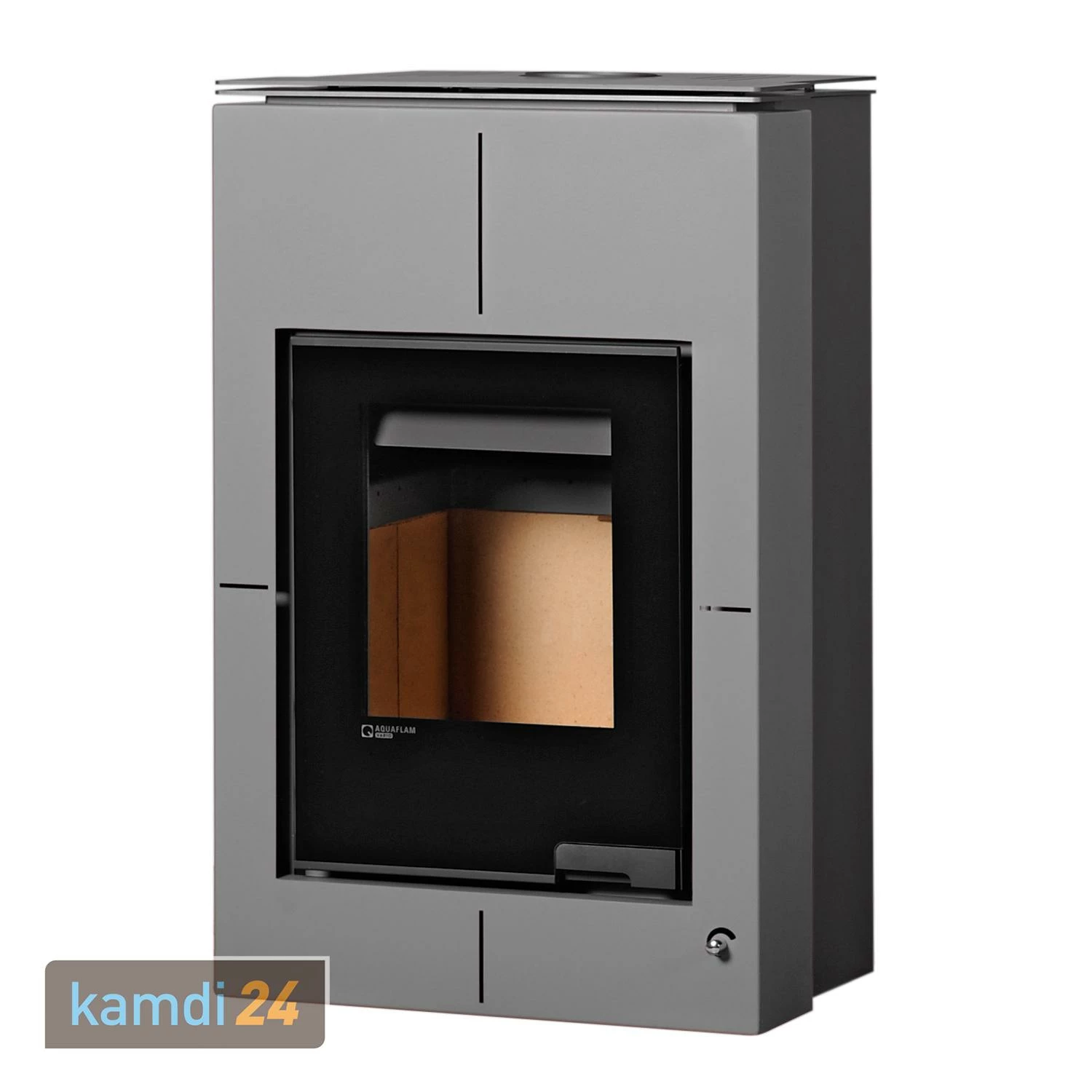 Aquaflam Vario Saporo Manual Wasserführender Kaminofen Grey 11/7 KW 4 Aquaflam Vario Saporo Manual Wasserführender Kaminofen Grey 11/7 KW – Bild 2