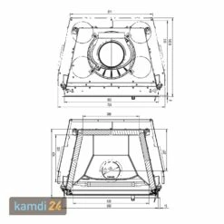 Austroflamm 65x57 K 2.0 Kamineinsatz -Angebote Kamdi24 Store austroflamm 65x57 k 20 kamineinsatz 24576 m 6