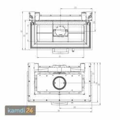 Austroflamm 75x35x45 S3 2.0 Kamineinsatz -Angebote Kamdi24 Store austroflamm 75x35x45 s3 kamineinsatz 25098 m 4