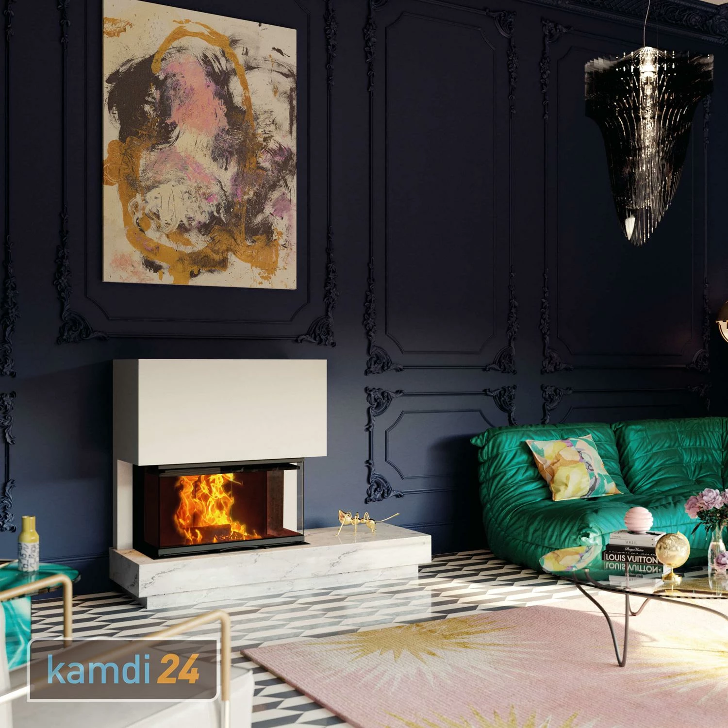 Austroflamm 75x35x45 S3 2.0 Kamineinsatz Feuerraum Schwarz 5 Austroflamm 75x35x45 S3 2.0 Kamineinsatz Feuerraum Schwarz – Bild 3