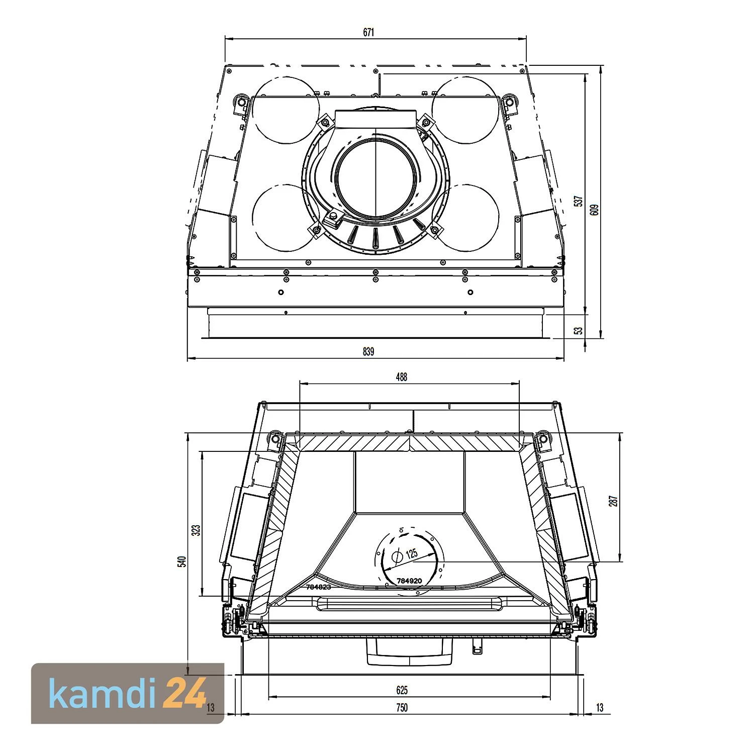 Austroflamm 75x57 S 2.0 Kamineinsatz 7 Austroflamm 75x57 S 2.0 Kamineinsatz – Bild 5