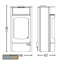 Austroflamm Koko 2.0 Kaminofen Speckstein, Warmhaltefach Keramik Schwarz Matt, Topplatte Keramik Schwarz Matt, RRA Oben -Angebote Kamdi24 Store austroflamm koko 20 kaminofen speckstein warmhaltefach keramik schwarz matt topplatte keramik schwarz matt rra oben 15512 m 3