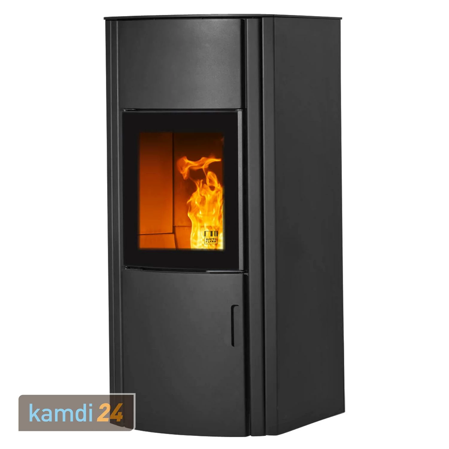 Austroflamm Polly 2.0 Pelletofen Stahl Gussgrau 4 Austroflamm Polly 2.0 Pelletofen Stahl Gussgrau – Bild 2