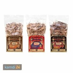 Axtschlag Wood Smoking Chips 3er-Set: Buche, Hickory & Devil´s Smoke