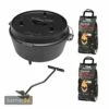 Camp Chef Deluxe Dutch Oven DO-12 + TOM COCO Grill-Kokoskohlebriketts 2er-Pack -Angebote Kamdi24 Store camp chef deluxe dutch oven do 12 tom coco grill kokoskohlebriketts 2er pack