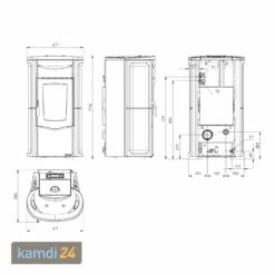 Dal Zotto Jole Idro 2.0 Wasserführender Pelletofen Stahl Bordeaux -Angebote Kamdi24 Store dal zotto jole idro 20 wasserfuehrender pelletofen stahl bordeaux 21963 m 9