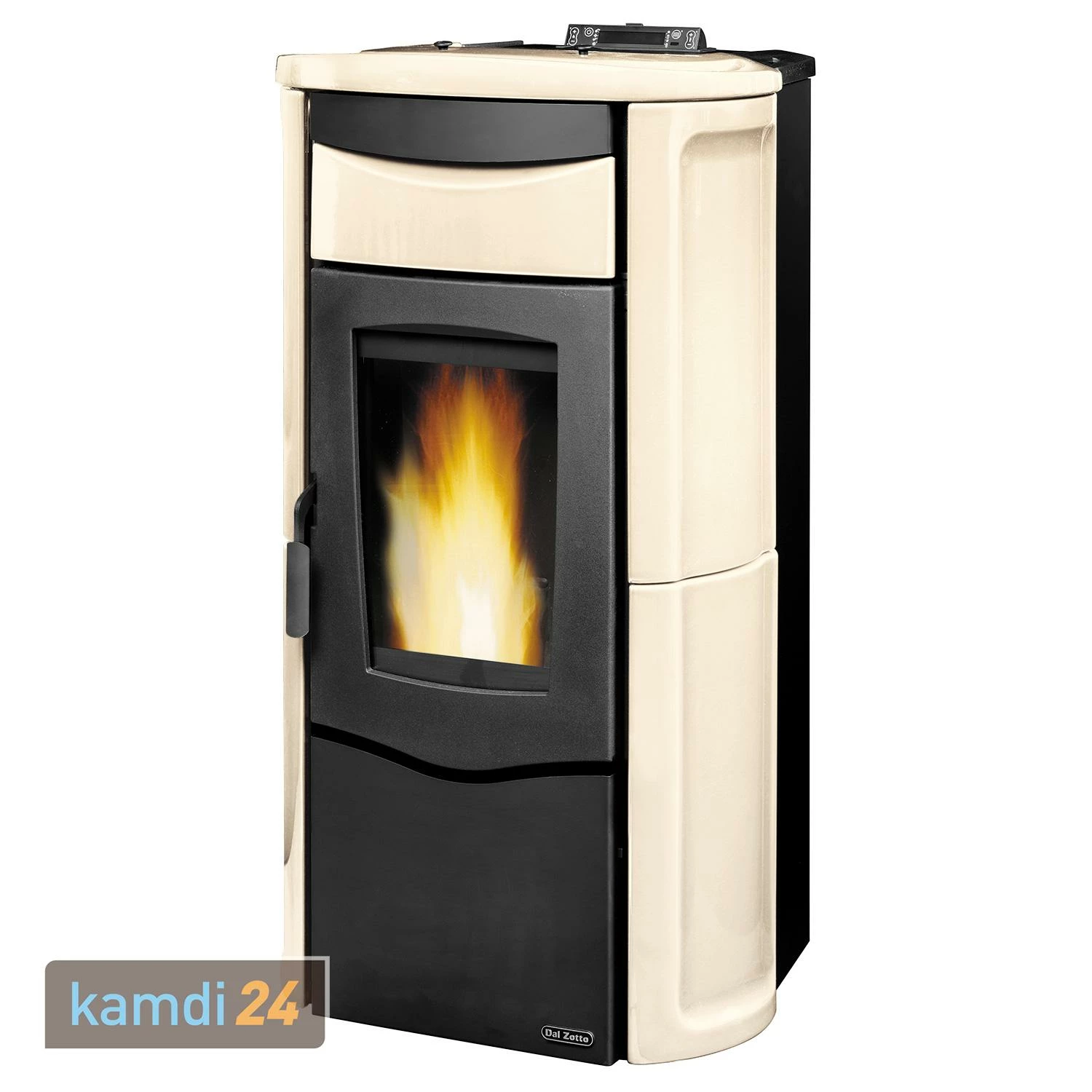 Dal Zotto Jole Idro 2.0 Wasserführender Pelletofen Stahl Madreperla Komplett-Set Pufferspeicher TPSR 600 + 1 SWT 4 Dal Zotto Jole Idro 2.0 Wasserführender Pelletofen Stahl Madreperla Komplett-Set Pufferspeicher TPSR 600 + 1 SWT – Bild 2