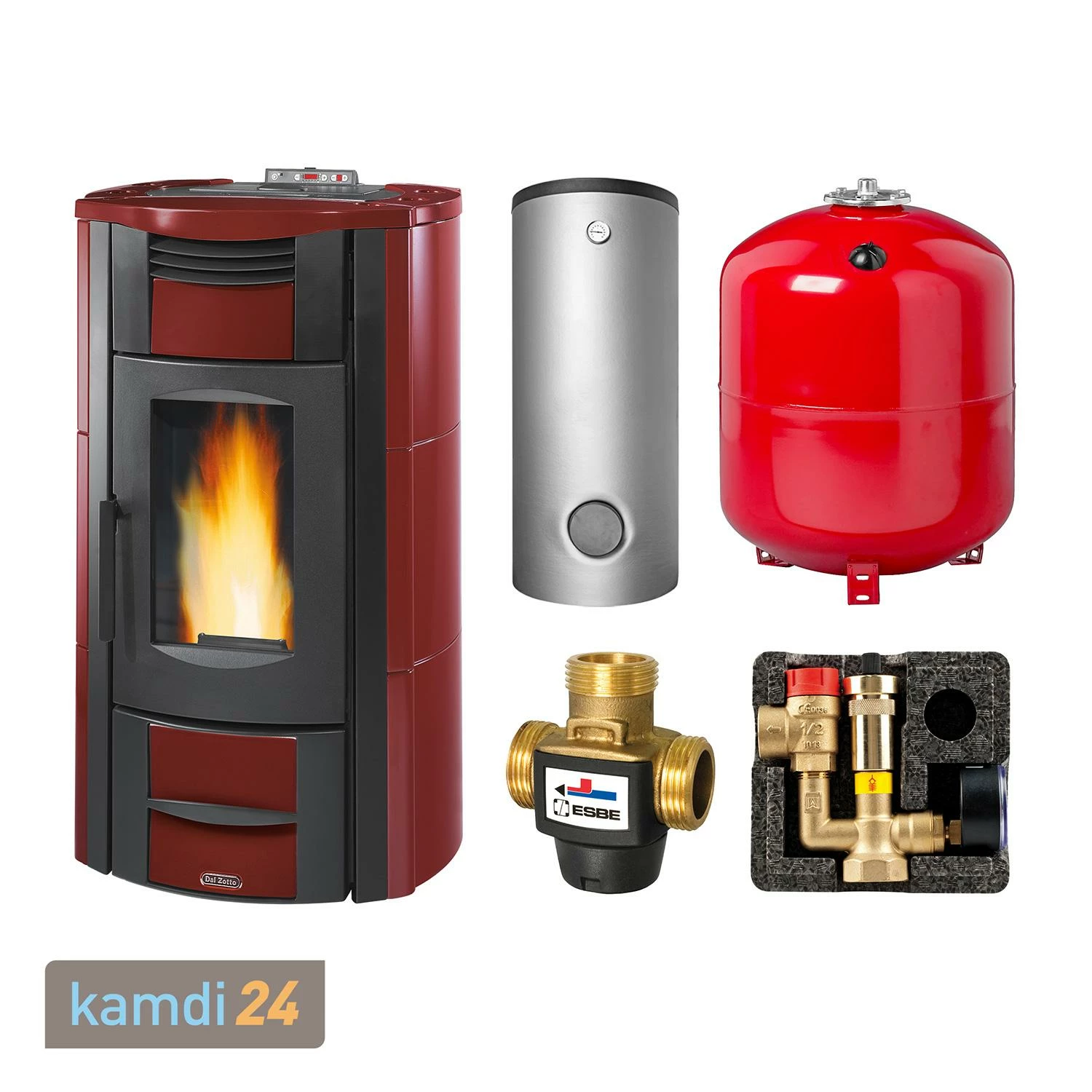 Dal Zotto Marta Idro 2.0 Wasserführender Pelletofen Stahl Bordeaux Komplett-Set Hygienespeicher Laddotank HSK Speicher 2 800 + 1 SWT 3 Dal Zotto Marta Idro 2.0 Wasserführender Pelletofen Stahl Bordeaux Komplett-Set Hygienespeicher Laddotank HSK Speicher 2 800 + 1 SWT