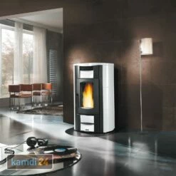 Dal Zotto Marta Idro 2.0 Wasserführender Pelletofen Stahl Weiß -Angebote Kamdi24 Store dal zotto marta idro 20 wasserfuehrender pelletofen stahl weiss 21965 m 6