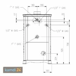Dal Zotto Termo Carlotta 13 Evo DSA Wasserführender Kaminofen Avorio -Angebote Kamdi24 Store dal zotto termo carlotta 13 evo dsa wasserfuehrender kaminofen avorio 25800 m 6
