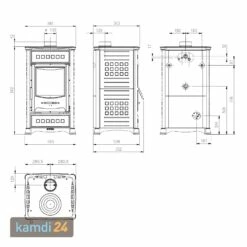 Dal Zotto Termo Carlotta 13 Evo DSA Wasserführender Kaminofen Avorio -Angebote Kamdi24 Store dal zotto termo carlotta 13 evo dsa wasserfuehrender kaminofen avorio 25800 m 7