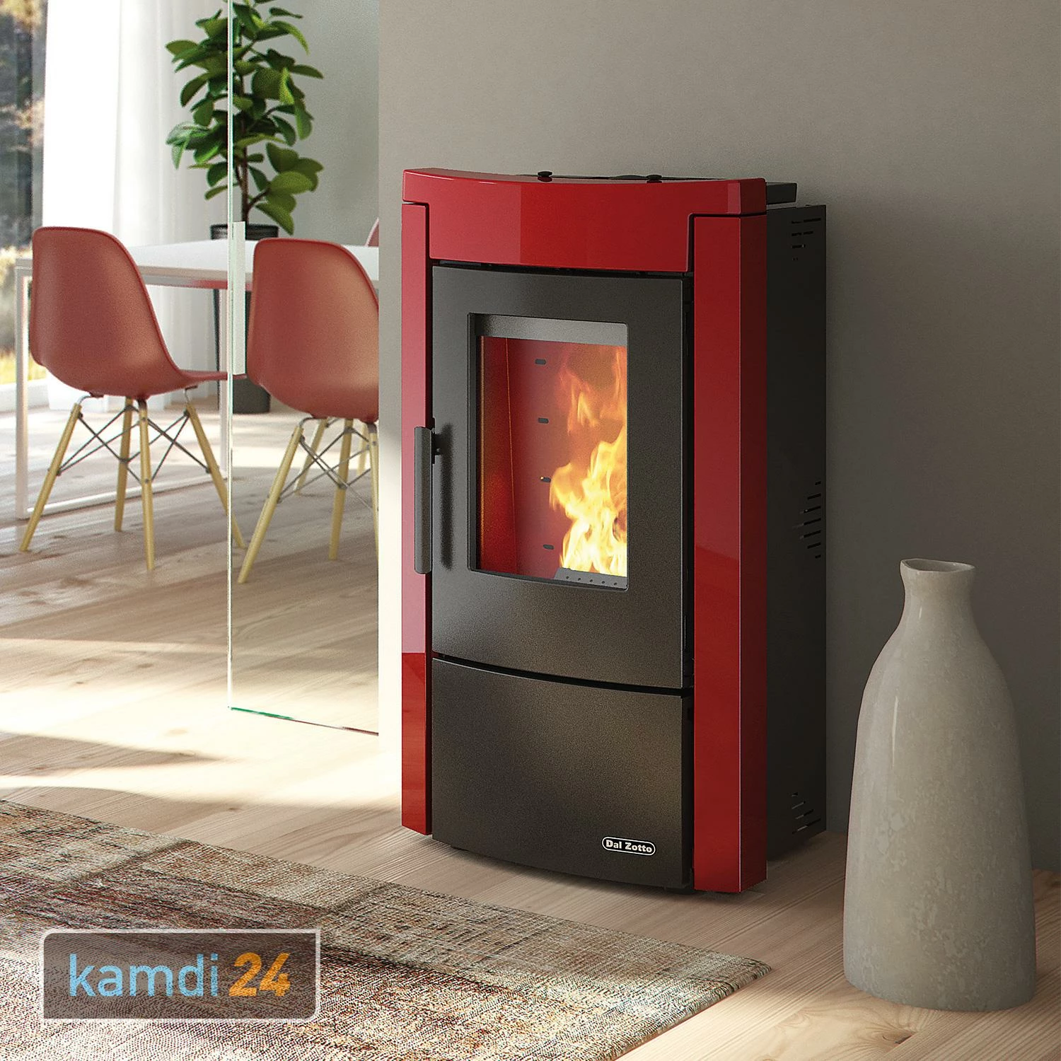 Dal Zotto Wanna Idro Wasserführender Pelletofen Stahl Bordeaux 3 Dal Zotto Wanna Idro Wasserführender Pelletofen Stahl Bordeaux