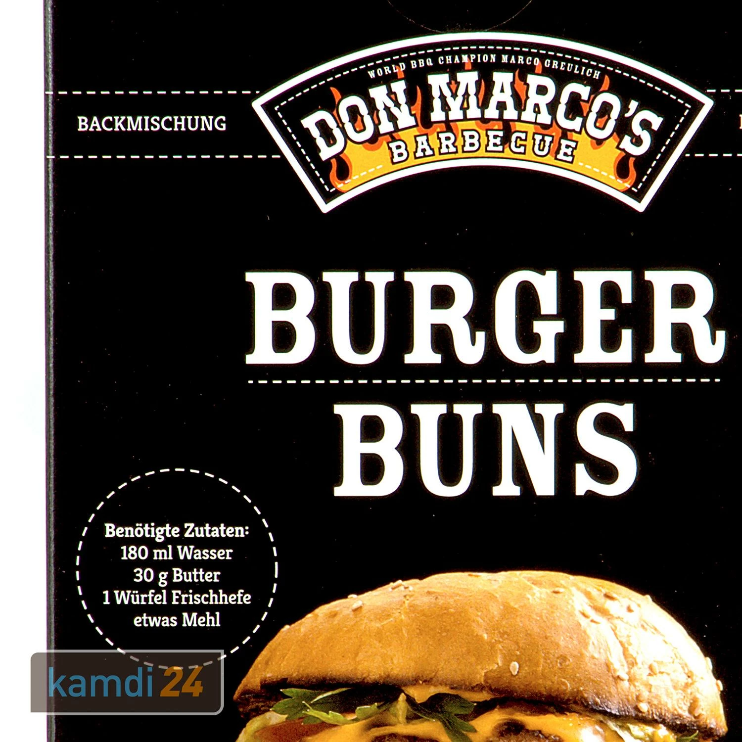Don Marco´s Barbecue Burger Buns Backmischung 4er-Set 5 Don Marco´s Barbecue Burger Buns Backmischung 4er-Set – Bild 3