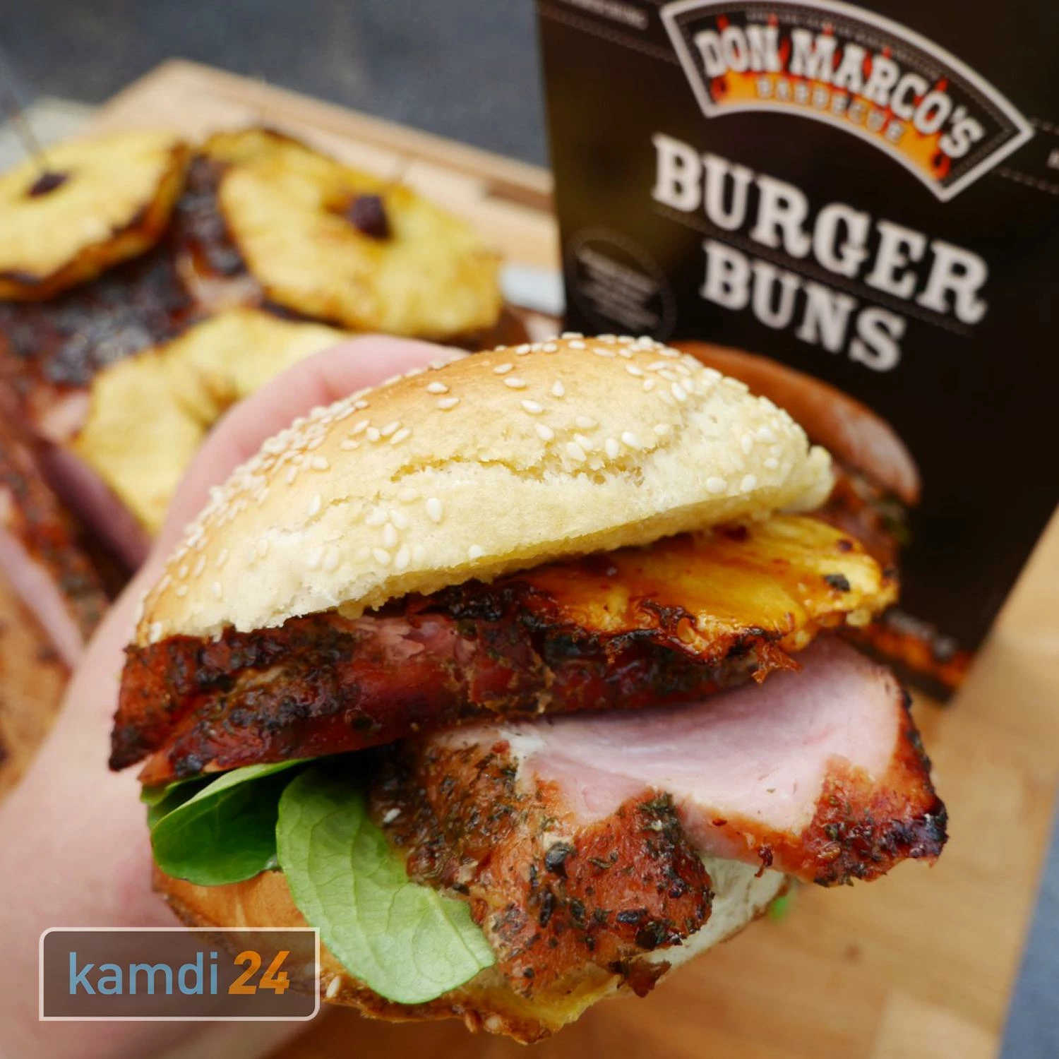 Don Marco´s Barbecue Burger Buns Backmischung 4er-Set 8 Don Marco´s Barbecue Burger Buns Backmischung 4er-Set – Bild 6