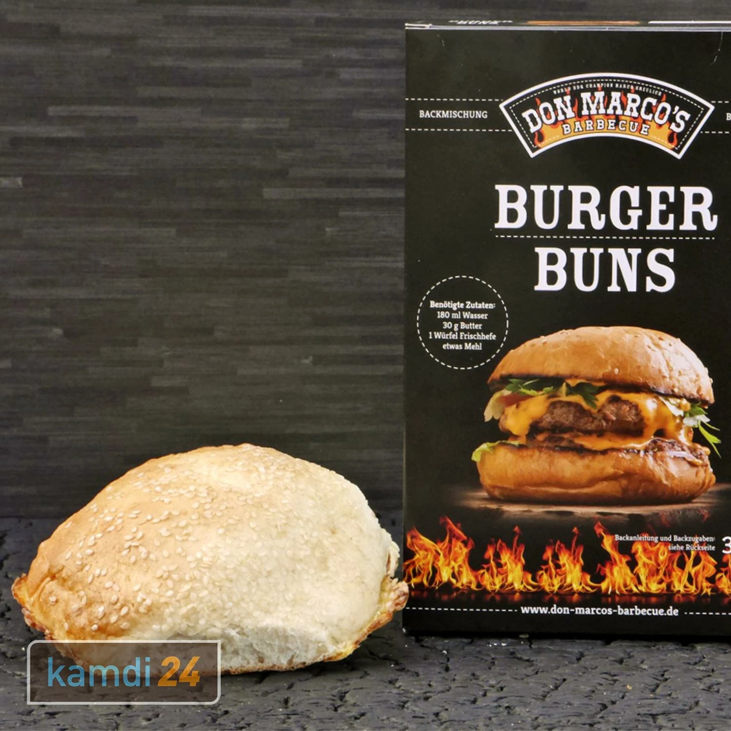 Don Marco´s Barbecue Burger Buns Backmischung 4er-Set 9 Don Marco´s Barbecue Burger Buns Backmischung 4er-Set – Bild 7