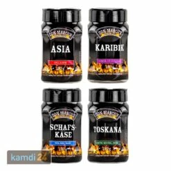 Don Marco´s Barbecue-Gewürz-Set: Asia, Karibik, Schafskäse & Toskana