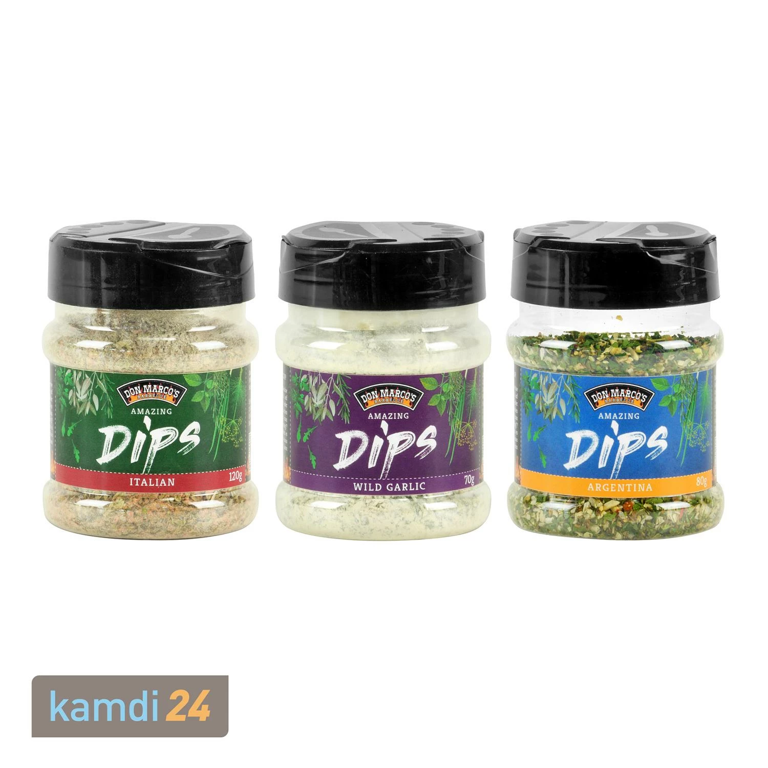 Don Marco's Dip 3er-Set: Italian, Wild Garlic & Mexican 3 Don Marco's Dip 3er-Set: Italian, Wild Garlic & Mexican