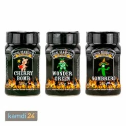 Don Marco´s Rub-Set: Cherry Bomb, Wonder Green & Sombrero