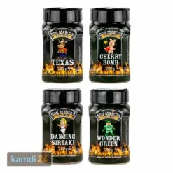 Don Marco´s Rub-Set: Texas Style, Cherry Bomb, Dancing Sirtaki & Wonder Green