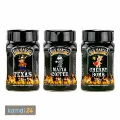 Don Marco´s Rub-Set: Texas Style, Mafia Coffee & Cherry Bomb