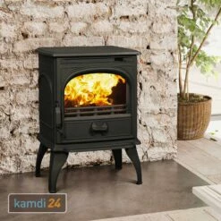 Dovre 250/B Kaminofen Gusseisen Schwarz, Bauart 2