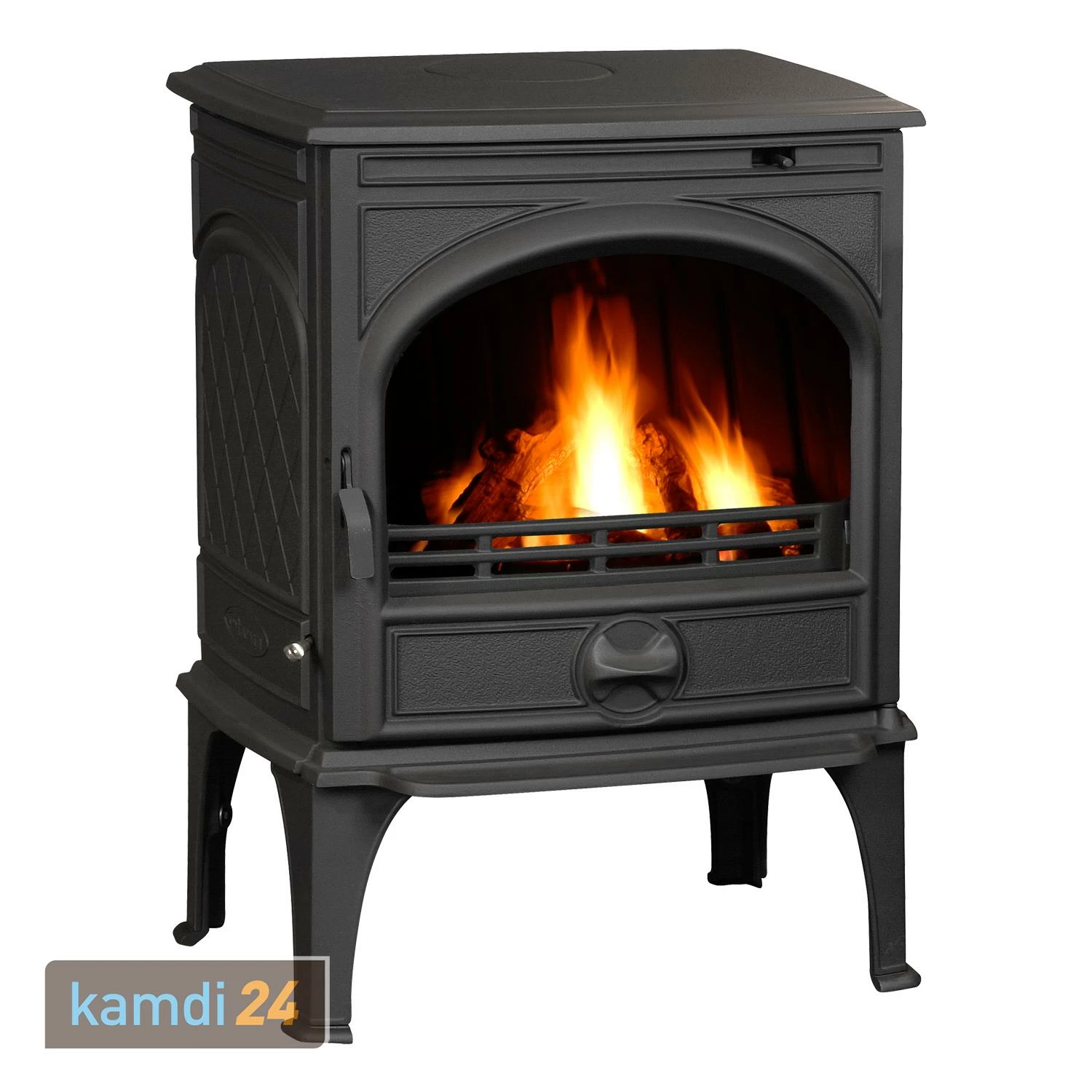 Dovre 425 GM Kaminofen Gusseisen Schwarz 5 Dovre 425 GM Kaminofen Gusseisen Schwarz – Bild 3