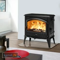 Dovre 760 WD Kaminofen Gusseisen Schwarz