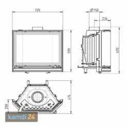 Dovre Phoenix 2 Kamineinsatz -Angebote Kamdi24 Store dovre phoenix 2 kamineinsatz 16280 m 11
