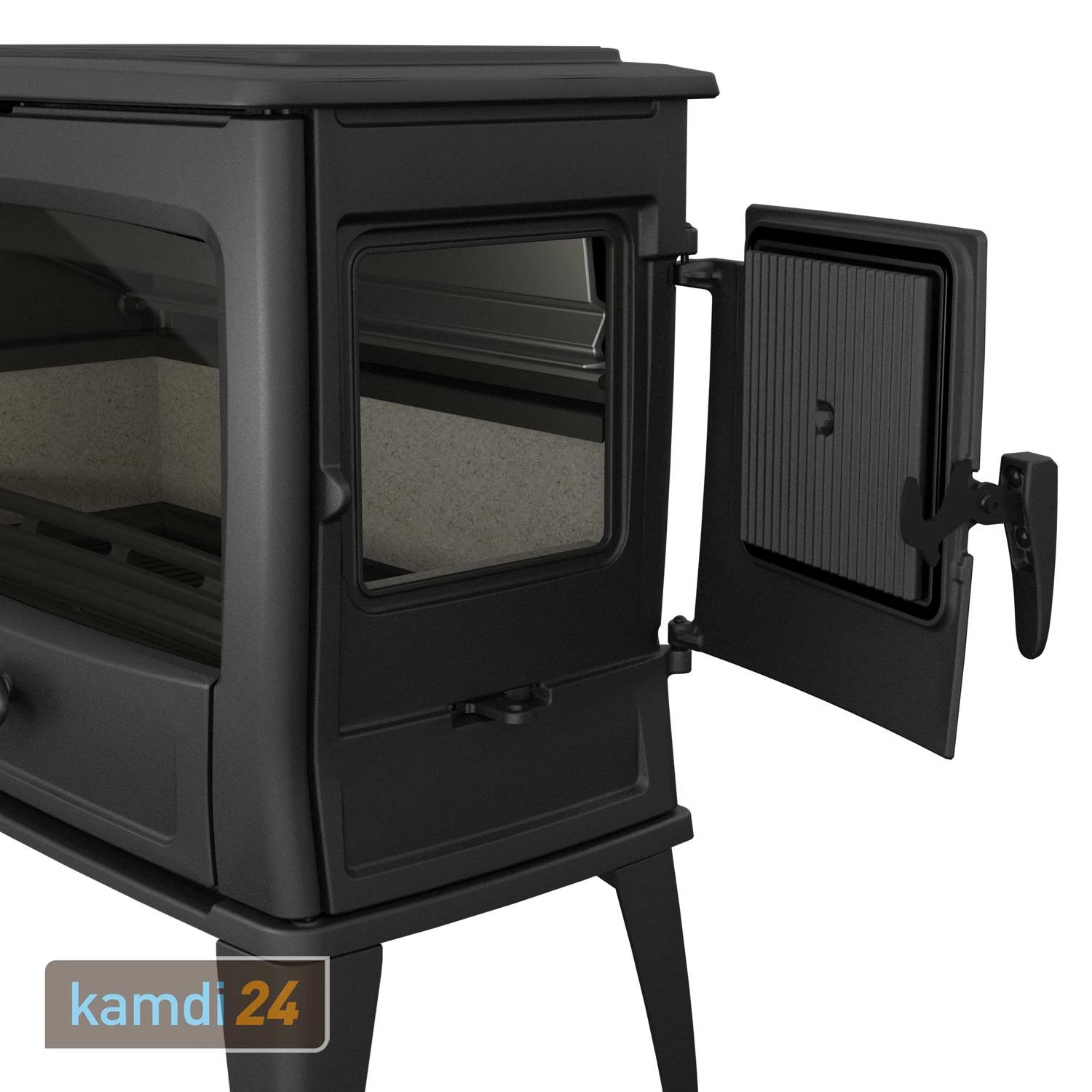 Dovre Tai 55 M Kaminofen Gusseisen Schwarz 8 Dovre Tai 55 M Kaminofen Gusseisen Schwarz – Bild 6