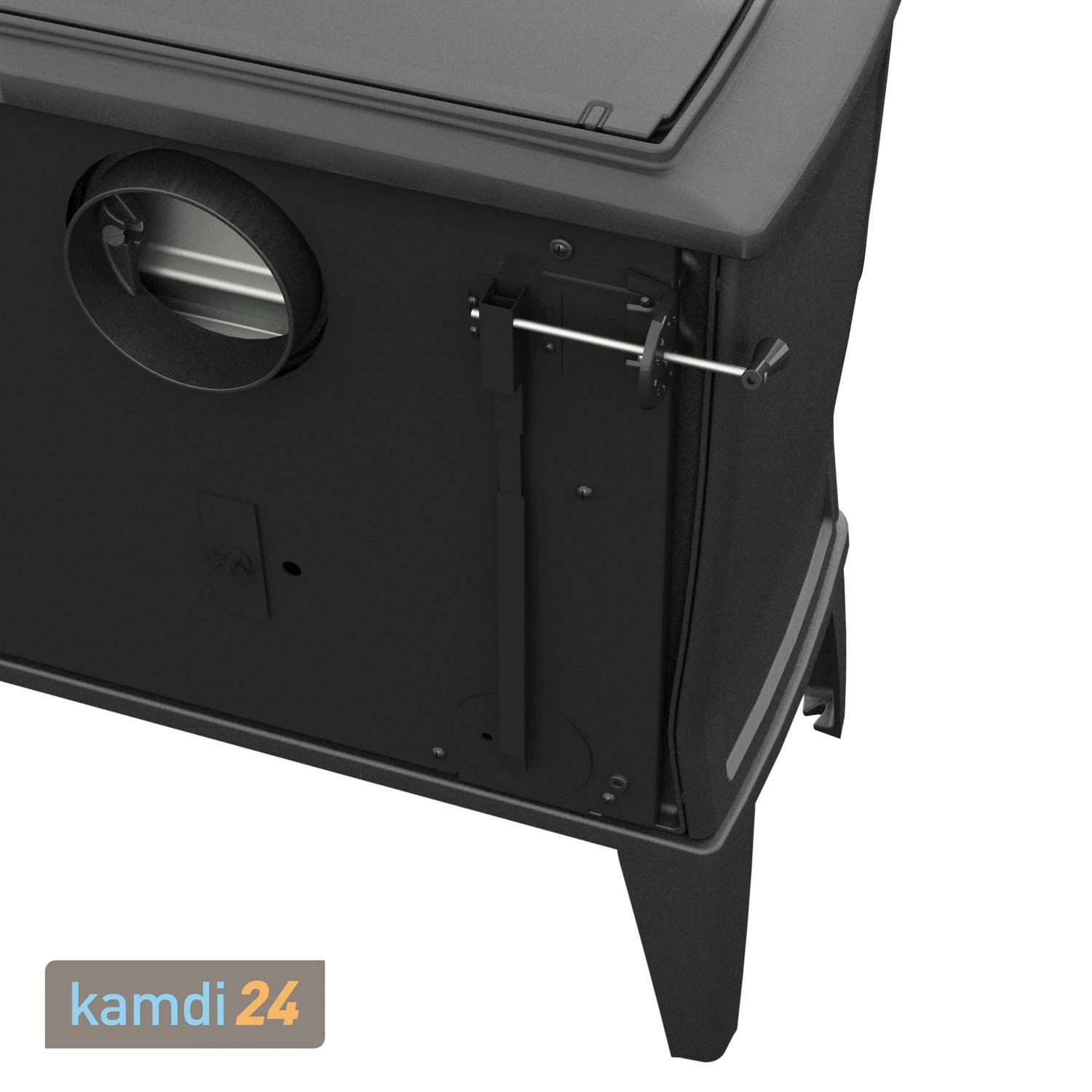 Dovre Tai 55 M Kaminofen Gusseisen Schwarz 9 Dovre Tai 55 M Kaminofen Gusseisen Schwarz – Bild 7