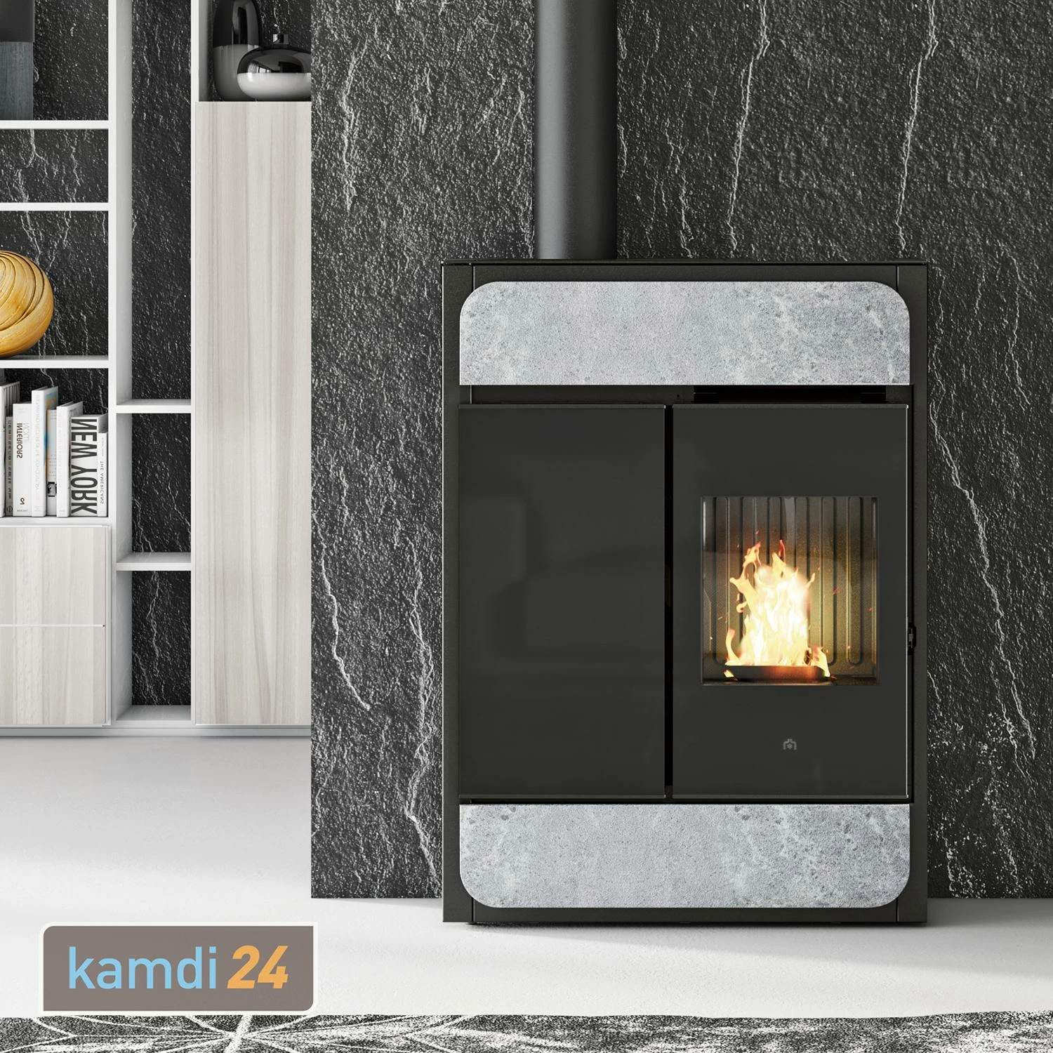 Edilkamin Bild Pelletofen Speckstein 3 Edilkamin Bild Pelletofen Speckstein