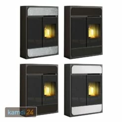 Edilkamin Bild Up Pelletofen Keramik Schwarz -Angebote Kamdi24 Store edilkamin bild up pelletofen keramik schwarz 23569 m 3