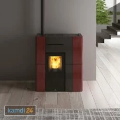 Edilkamin Blade H 15 Wasserführender Pelletofen Keramik Bordeaux -Angebote Kamdi24 Store edilkamin blade h 15 wasserfuehrender pelletofen keramik bordeaux 23948 m 3