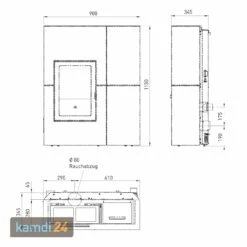 Edilkamin Blade2 12 Up Pelletofen Stahl Schwarz -Angebote Kamdi24 Store edilkamin blade2 12 up pelletofen stahl schwarz 23605 m 5