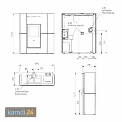 Edilkamin Blade2 H18 Up Wasserführender Pelletofen Keramik Beige Inkl. Kit R-FX -Angebote Kamdi24 Store edilkamin blade2 h18 up wasserfuehrender pelletofen keramik beige inkl kit r fx 24396 m 5