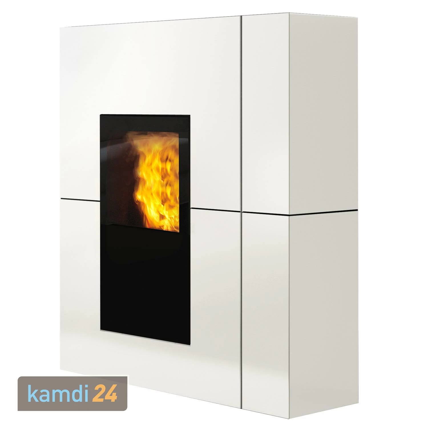 Edilkamin Blade2 H18 Up Wasserführender Pelletofen Stahl Mattweiß Inkl. Kit R-FX 4 Edilkamin Blade2 H18 Up Wasserführender Pelletofen Stahl Mattweiß Inkl. Kit R-FX – Bild 2