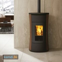 Edilkamin Cherie 11 EVO Pelletofen Stahl Bronze