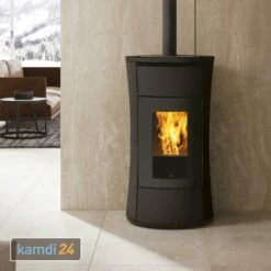 Edilkamin Cherie 11 EVO Pelletofen Stahl Dunkelgrau