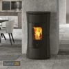 Edilkamin Cherie 9 EVO Pelletofen Keramik Dunkelgrau -Angebote Kamdi24 Store edilkamin cherie 9 evo pelletofen keramik dunkelgrau